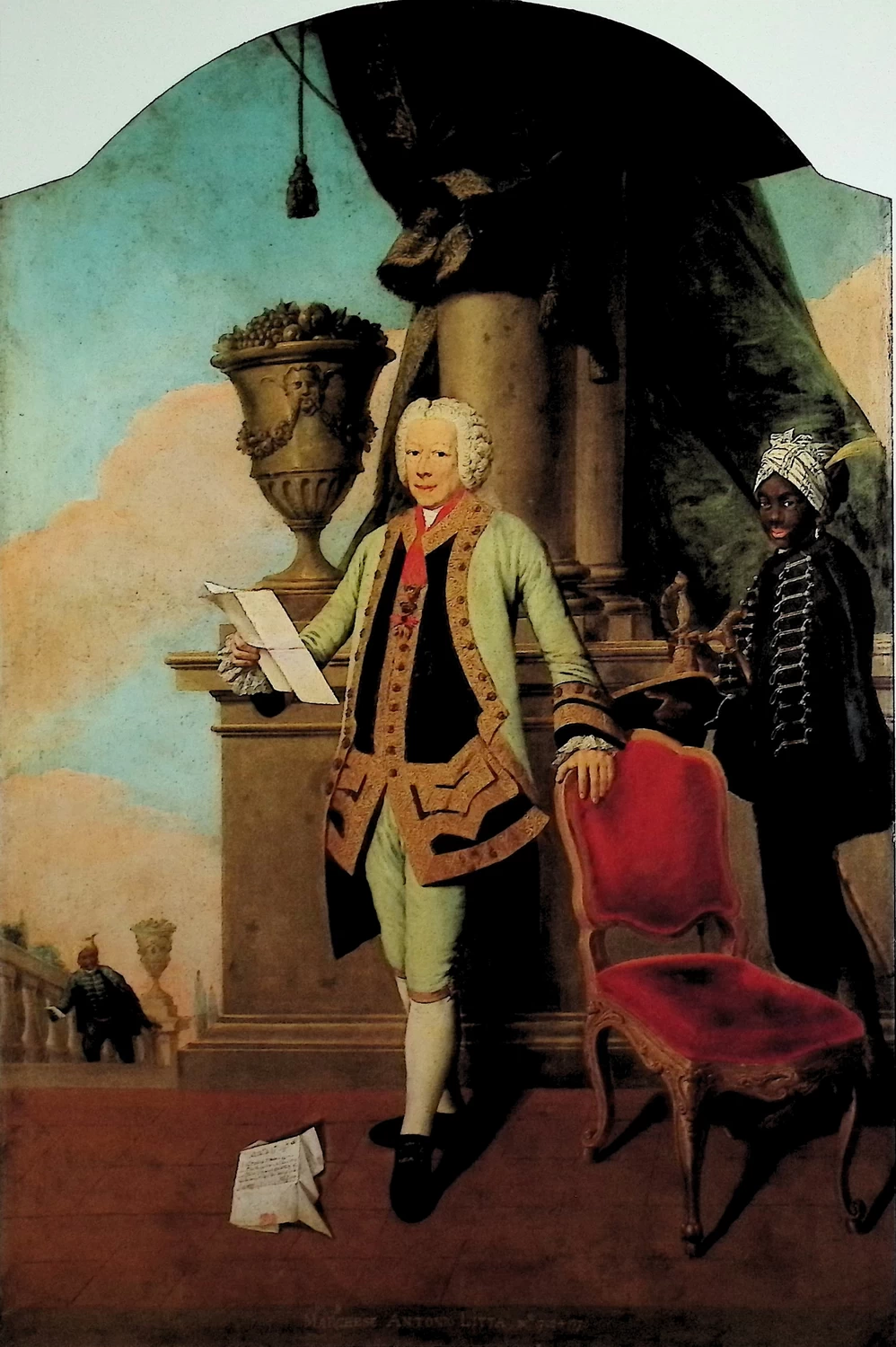 Giacomo Ceruti, il Pitocchetto - 383, Ritratto del marchese Antonio Litta, Ospedale Maggiore, Milano